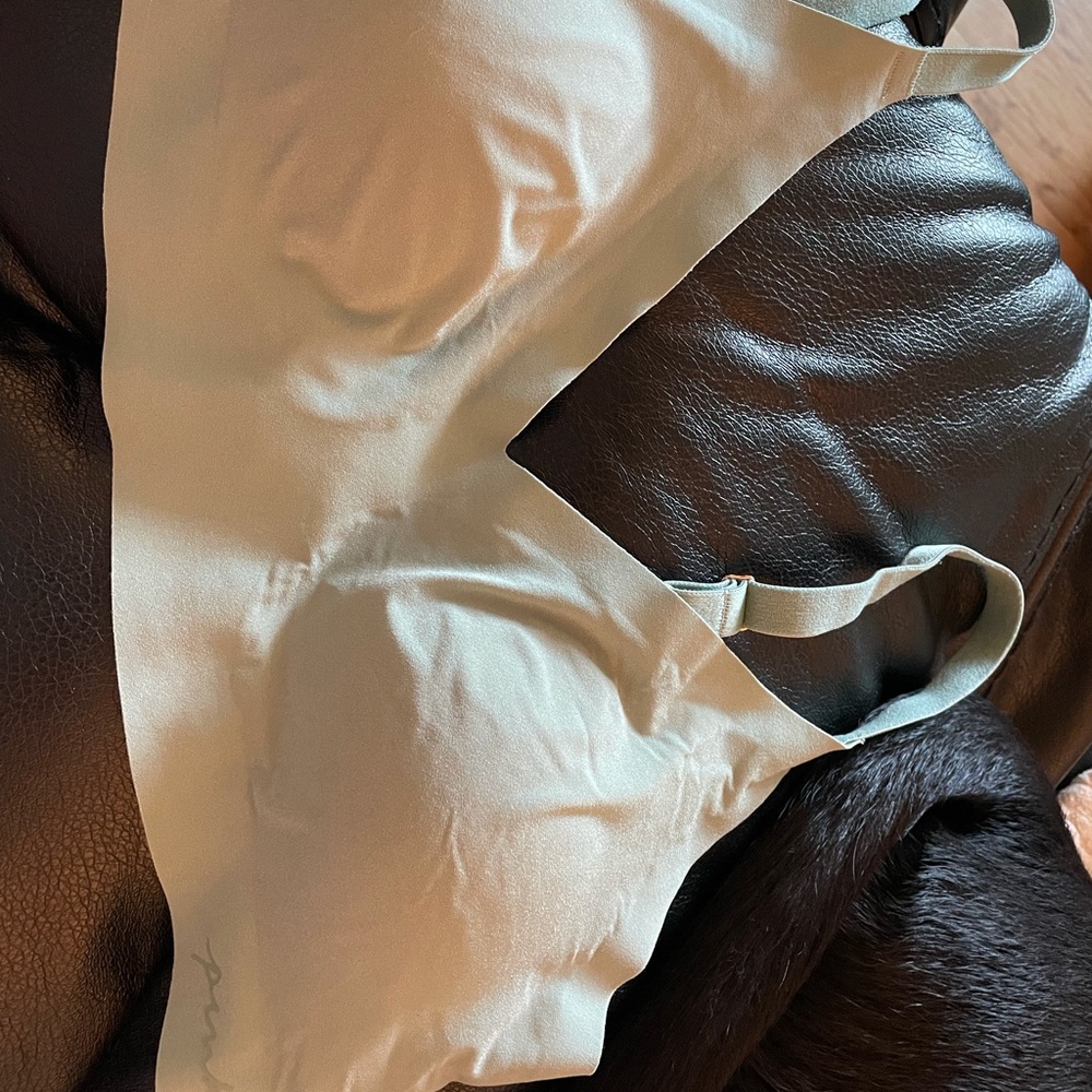 PINK Medium Green Bralette